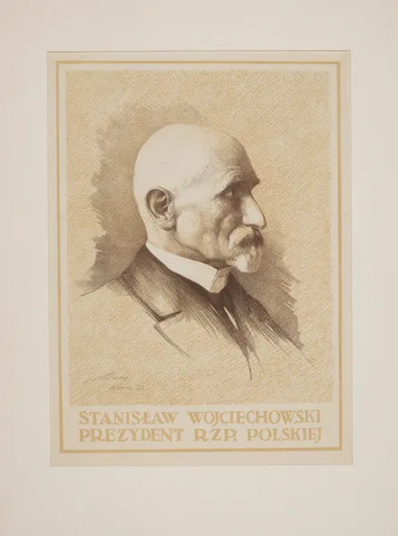 Stanisław Wojciechowski ; prezydent Rzp. Polskiej av Alexander Mann