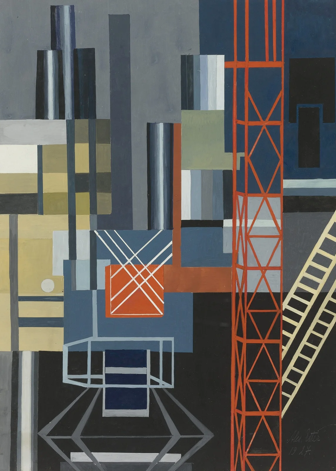 Constructivist Stage Design av Alexandra Exter