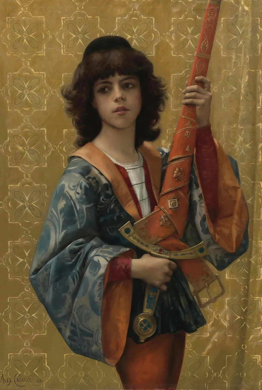 A Page av Alexandre Cabanel