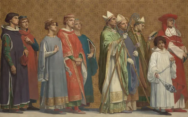 La Vie de Saint Louis av Alexandre Cabanel