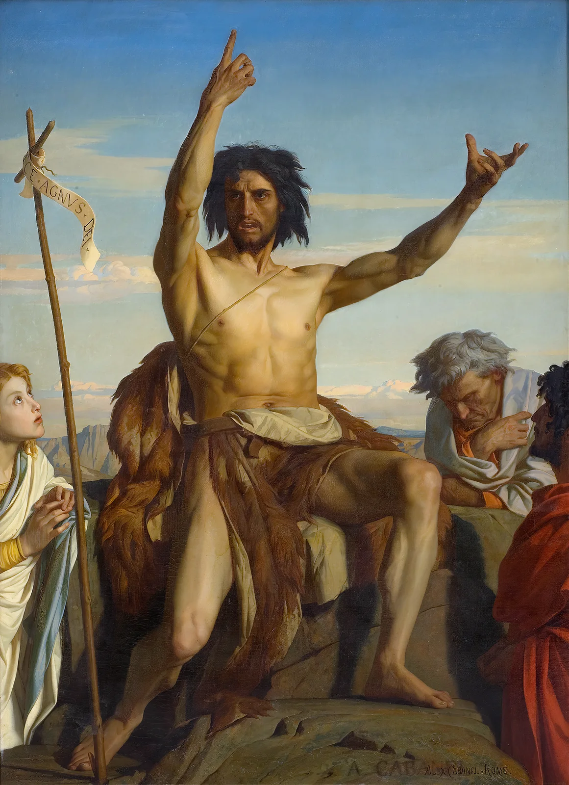 Saint Jean-Baptiste av Alexandre Cabanel