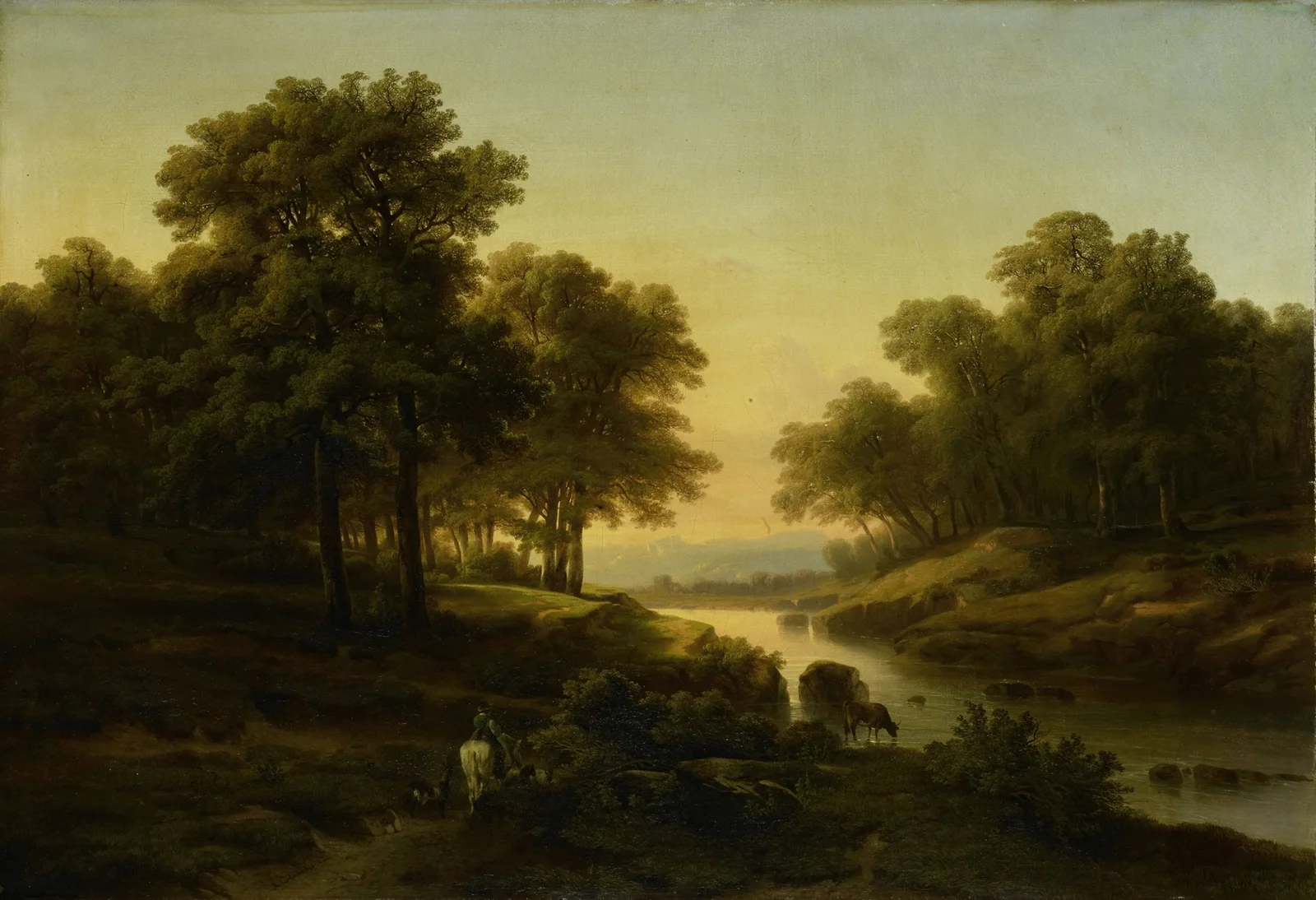 Landscape av Alexandre Calame
