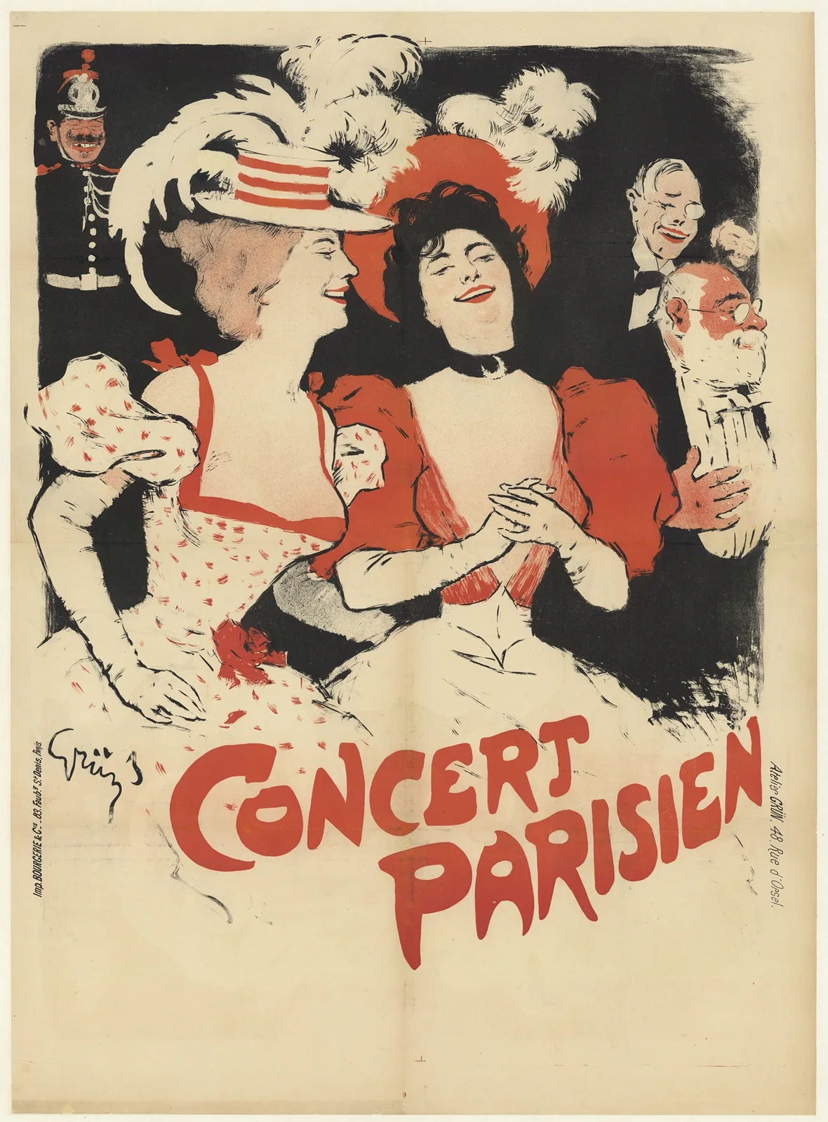 Concert Parisien av Jules-Alexandre Grün