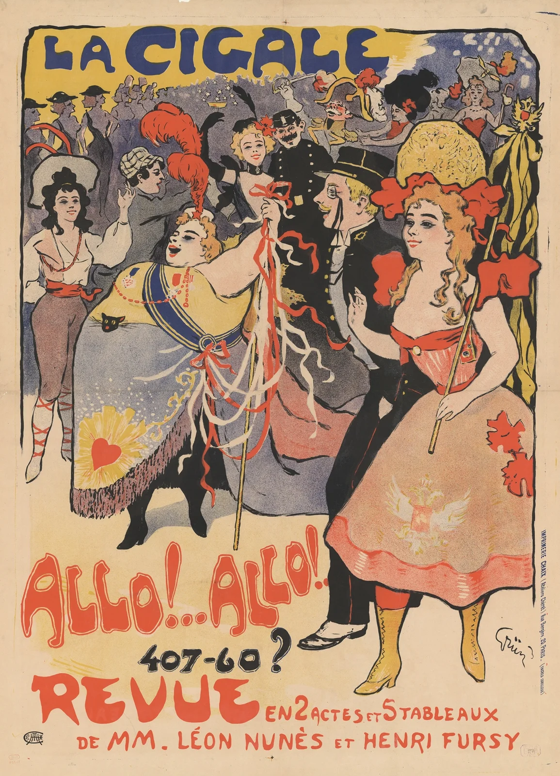 La Cigale. Allo.Allo av Jules-Alexandre Grün