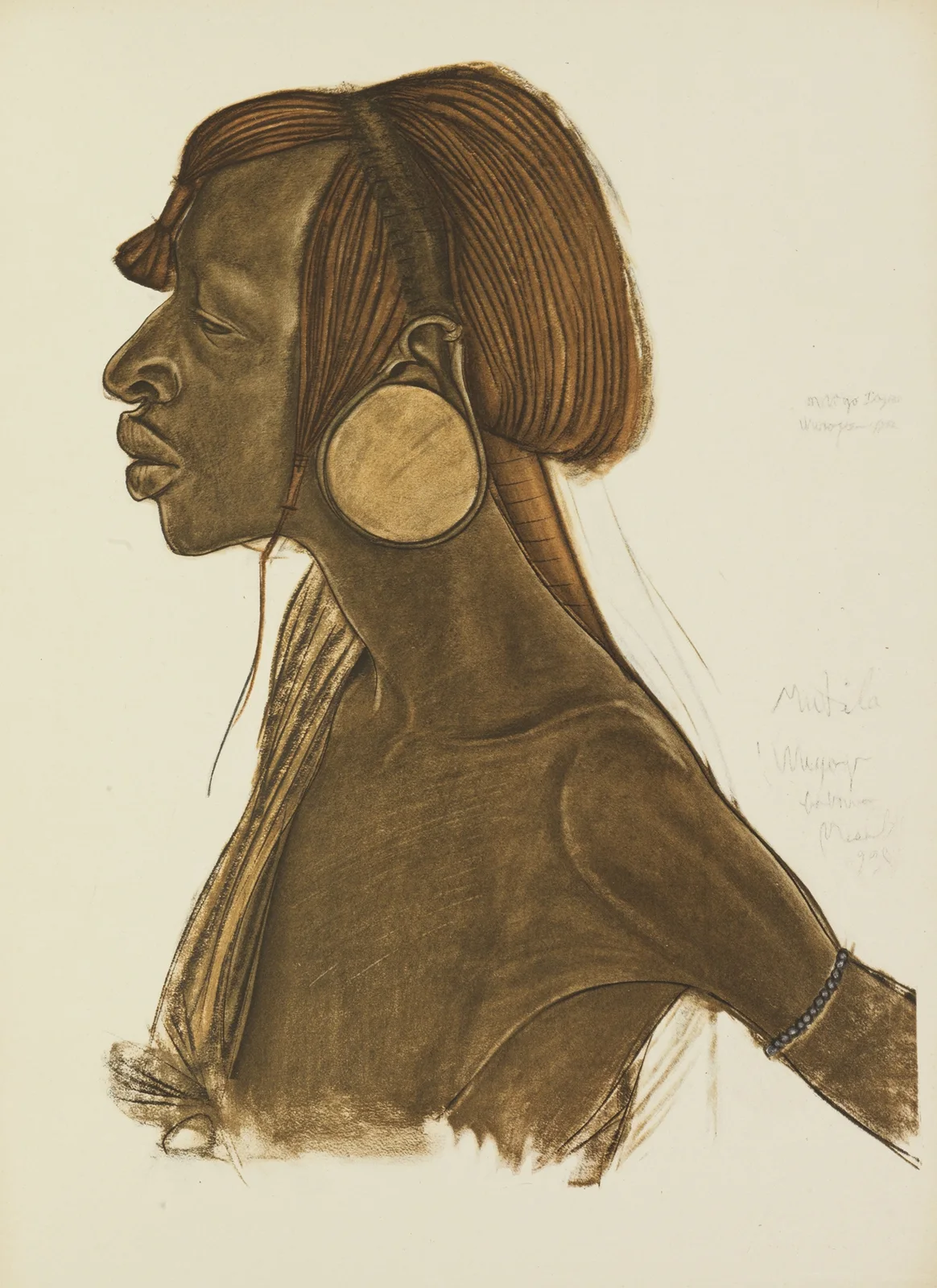 Mutila, M’Gogo (Dodoma) av Alexandre Jacovleff