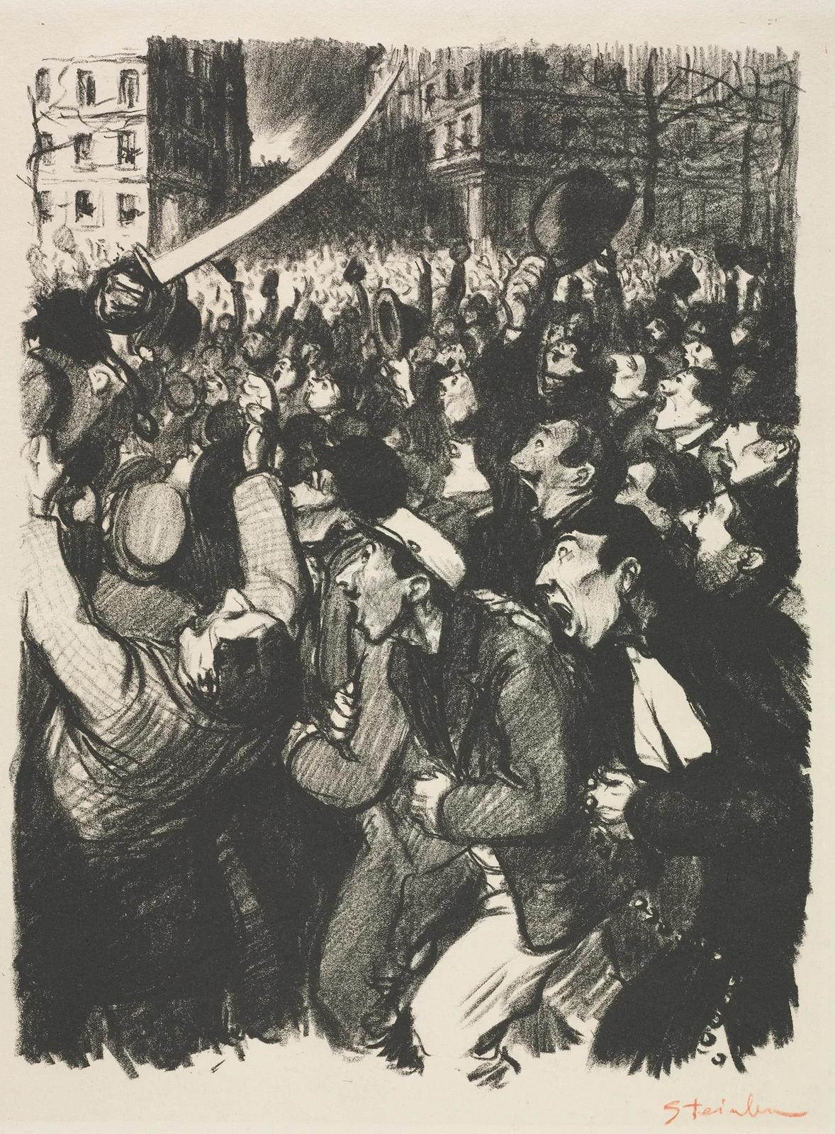 Sheep av Théophile Alexandre Steinlen
