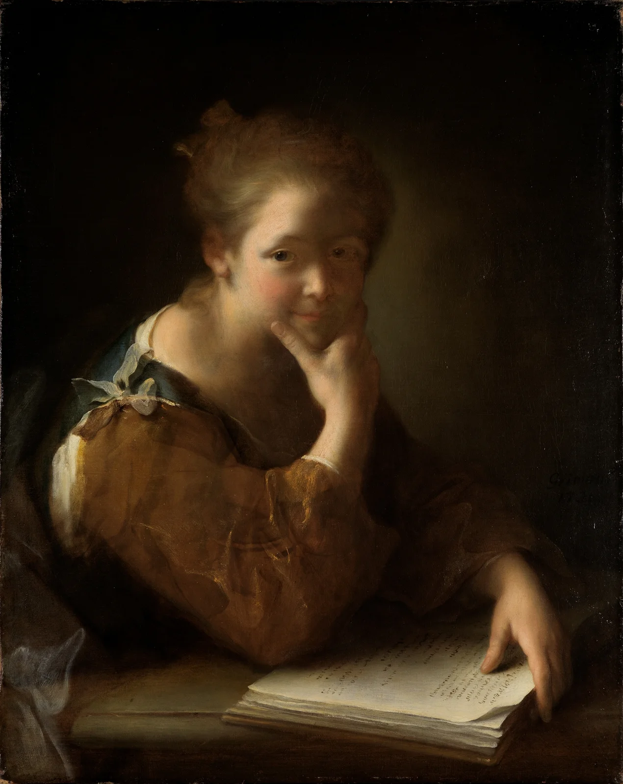 La Liseuse av Alexis Grimou