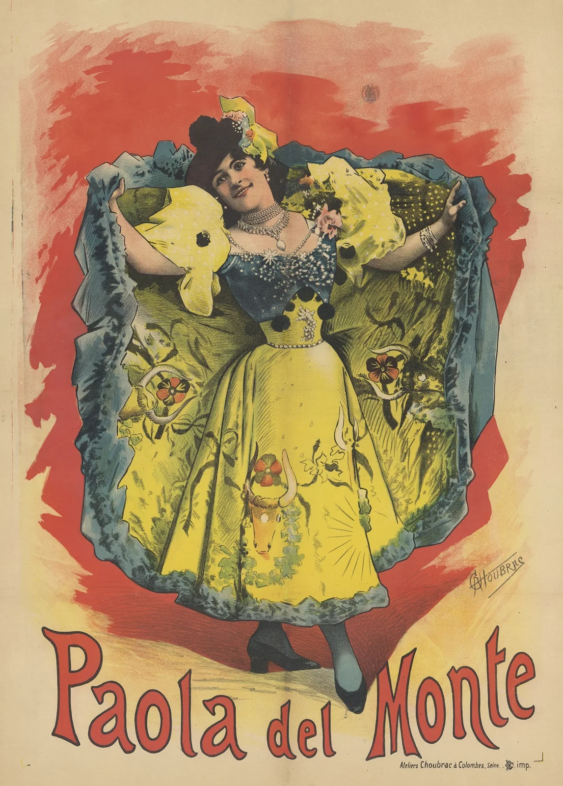 Paola del Monte av Alfred Choubrac