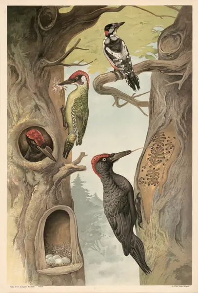 Woodpecker av Alfred Fiedler