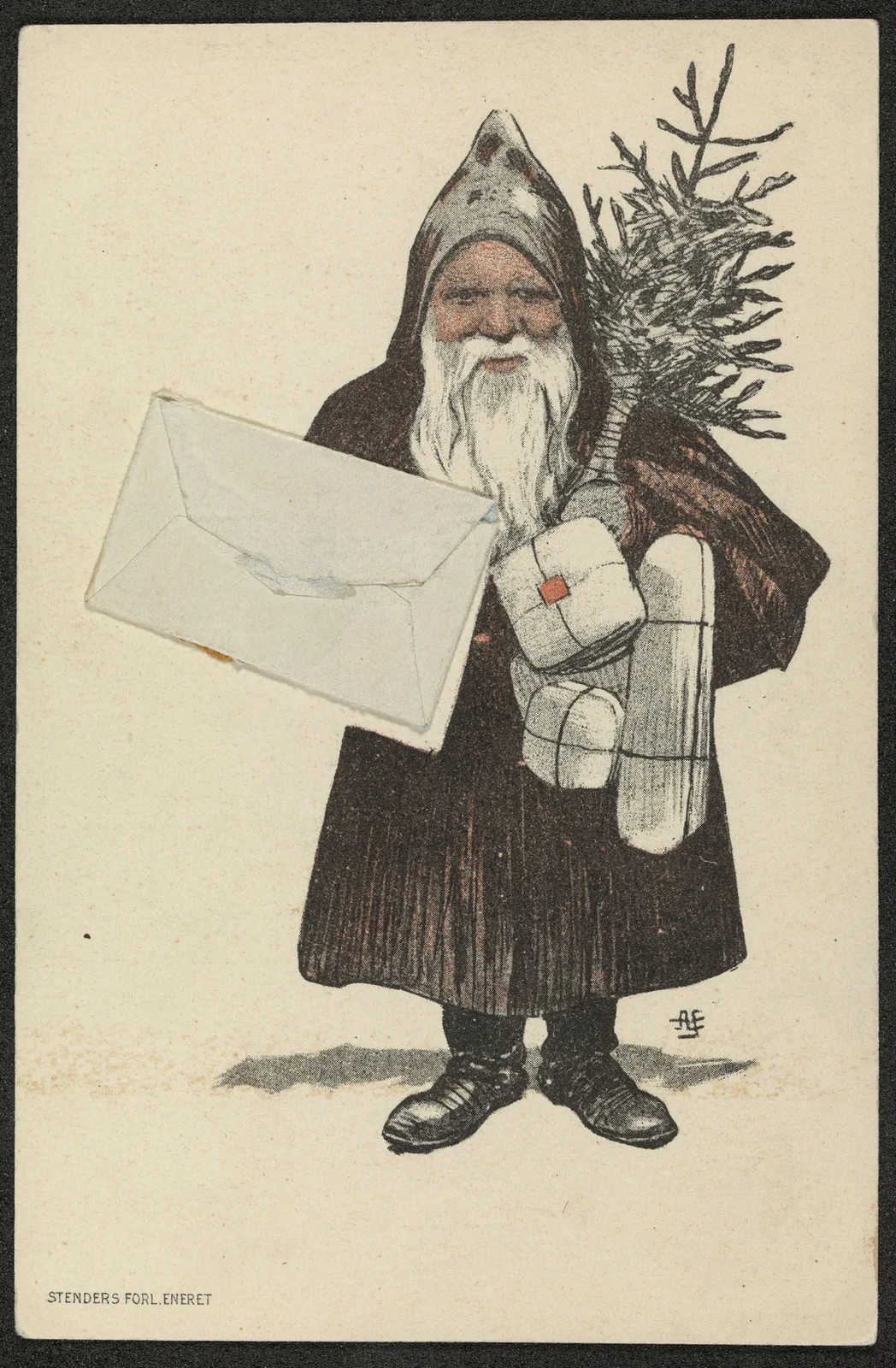 Christmas card av Alfred Schmidt
