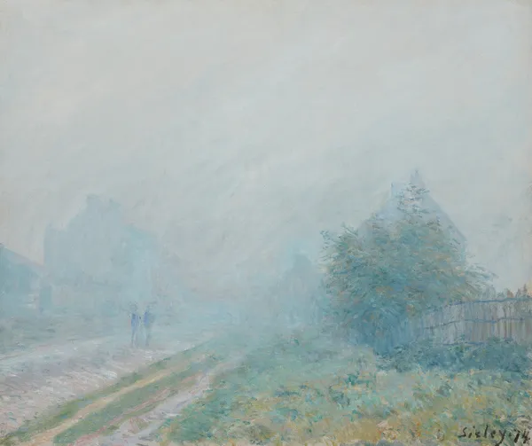 Brumes d’automne av Alfred Sisley