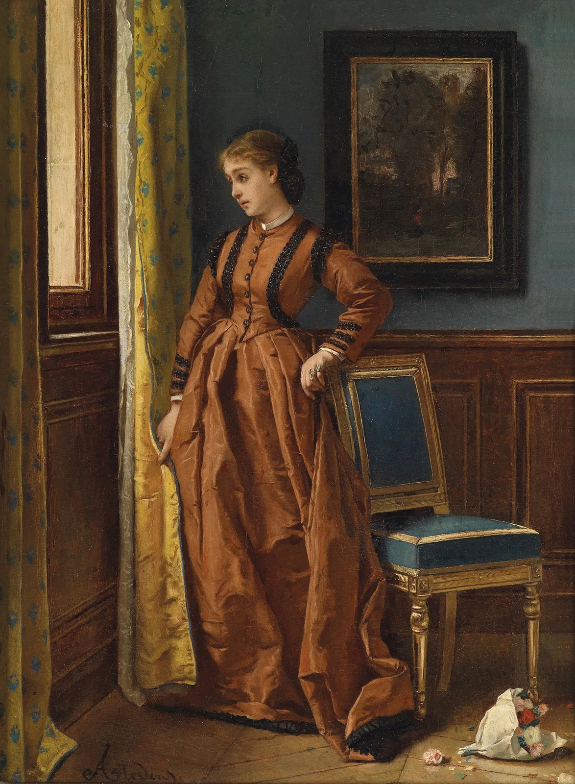 Déjà (c1862-1864) av Alfred Stevens