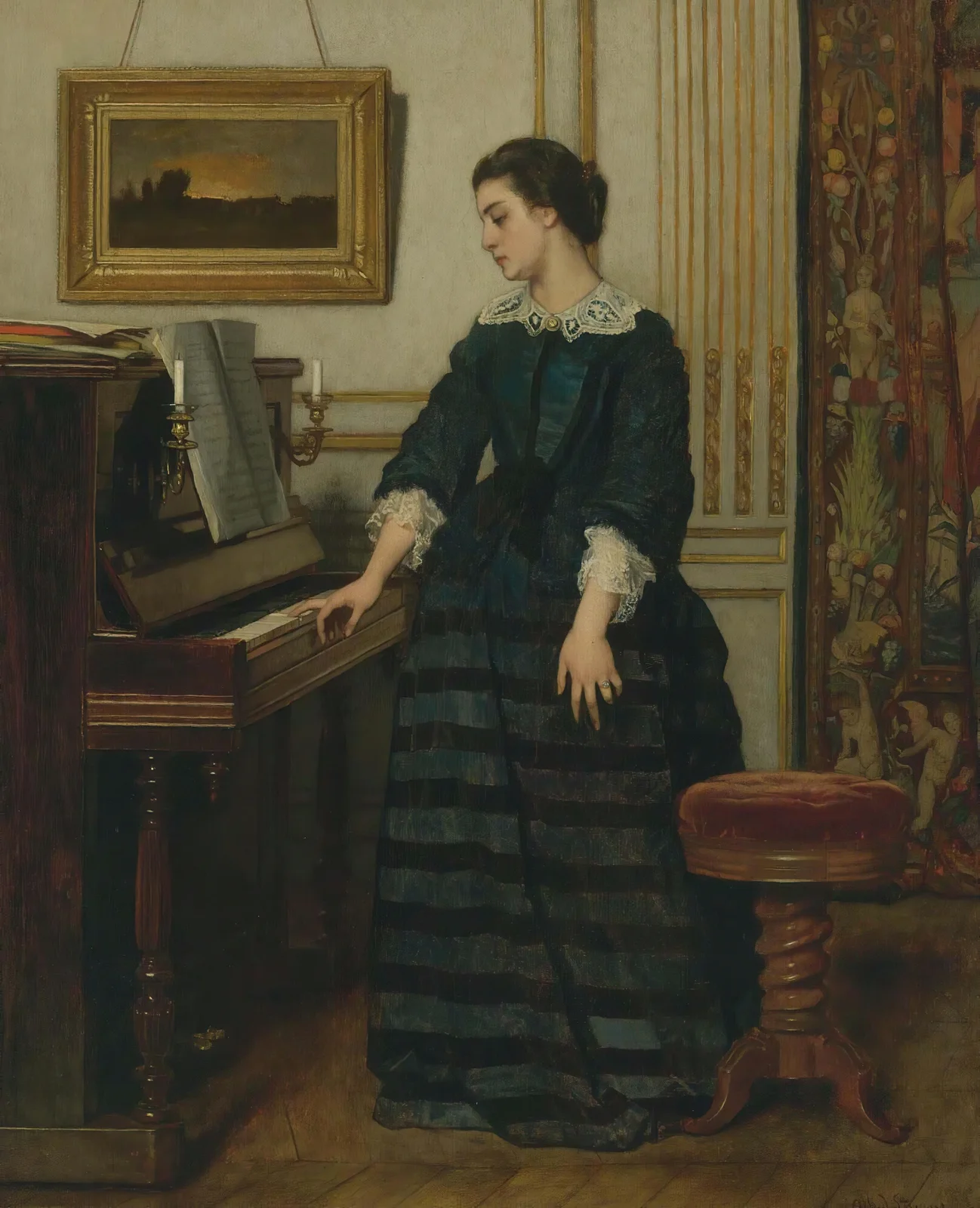 L’absence av Alfred Stevens