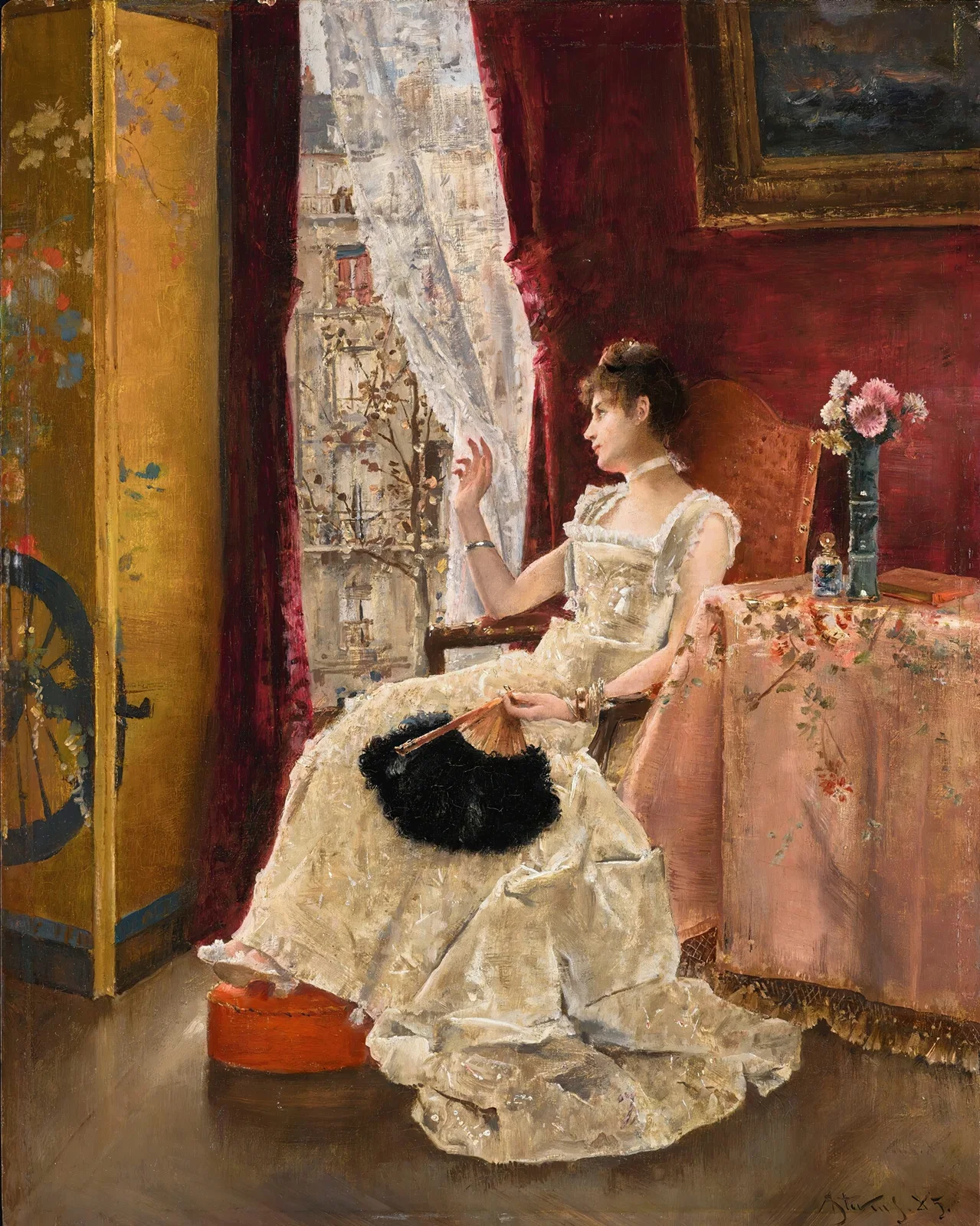 Rêverie av Alfred Stevens