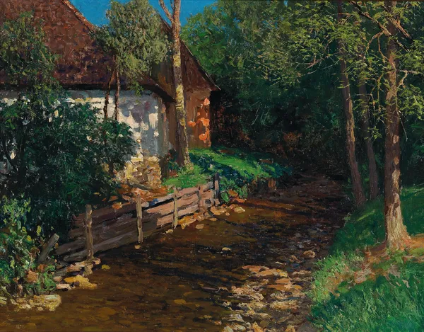 Motiv aus in dem Stainzertal (Weststeiermark) av Alfred Zoff