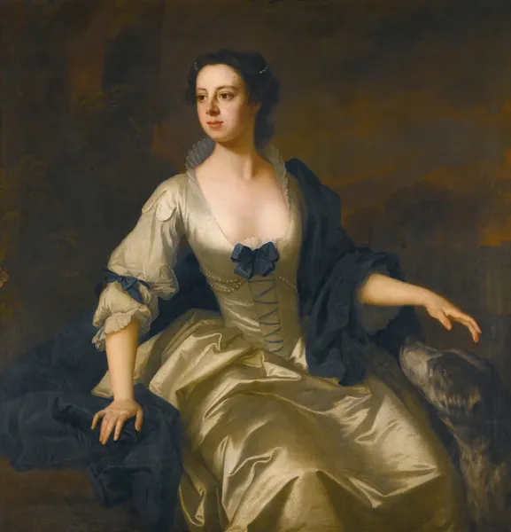 Portrait Of Lady Hariot Vernon av Allan Ramsay