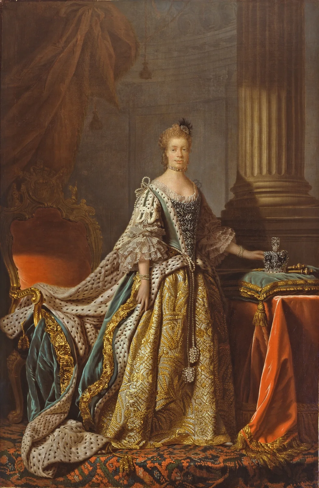 Queen Charlotte av Allan Ramsay