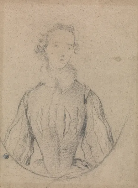Study for a Portrait of a Woman – nr 2 av Allan Ramsay