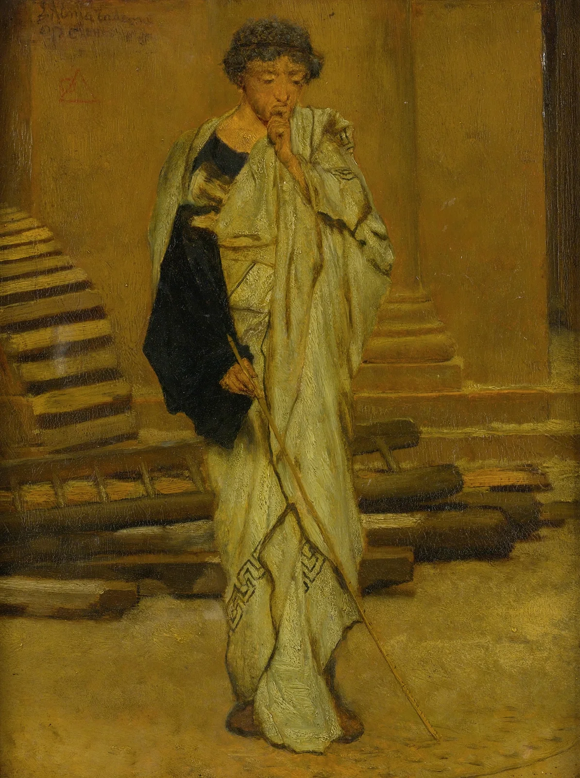 The Roman Architect av Lawrence Alma-Tadema