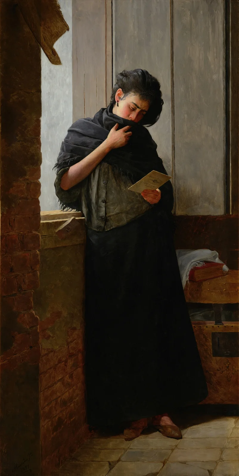Saudade (Longing) av Almeida Júnior