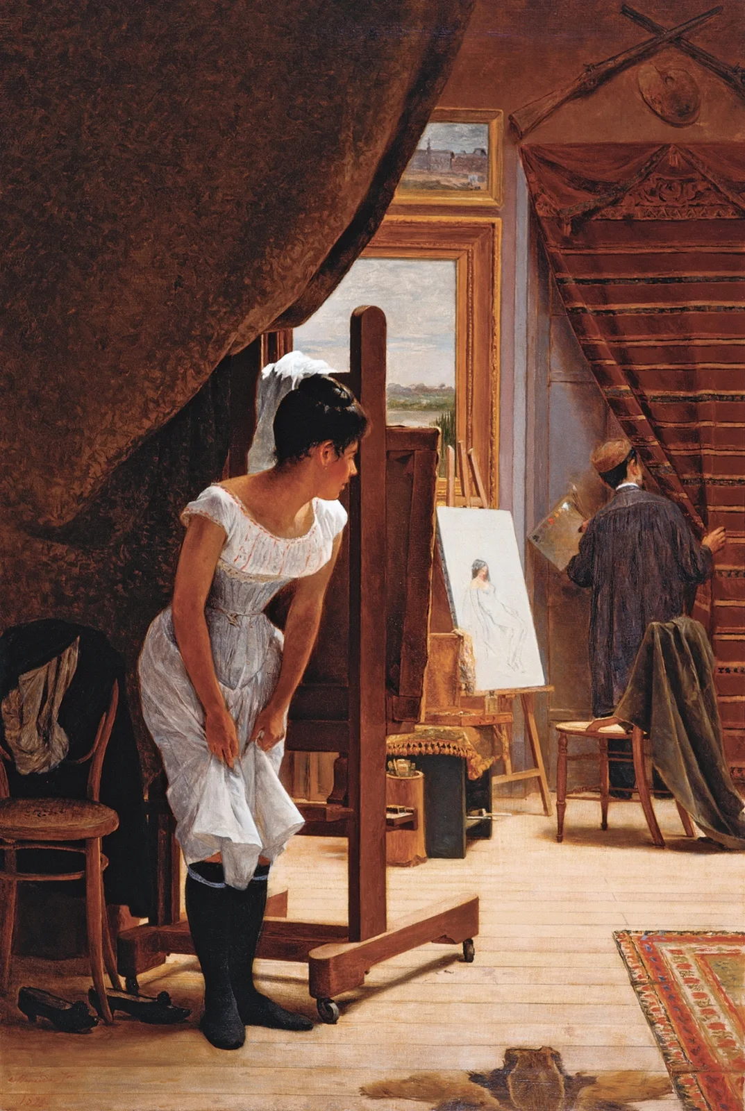 The Inopportune av Almeida Júnior