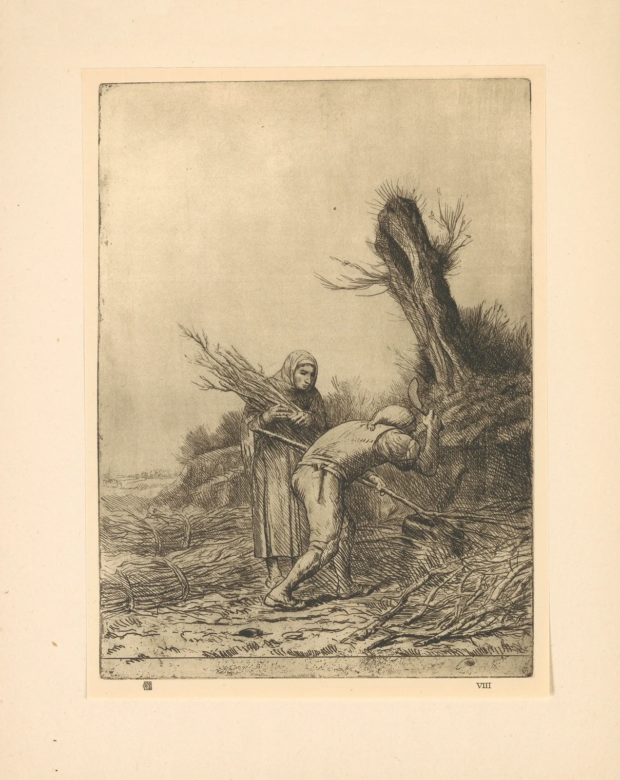 Les faiseurs de fagots av Alphonse Legros