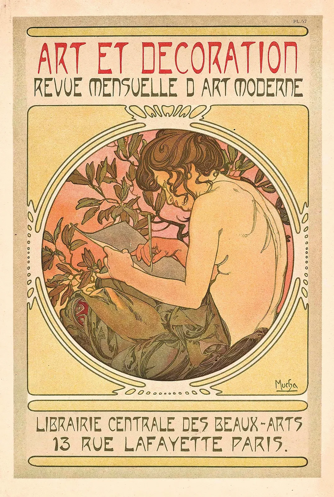 DOCUMENTS DÉCORATIVES av Alphonse Mucha