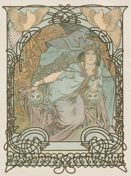 Ilsee, Princesse de Tripoli av Alphonse Mucha
