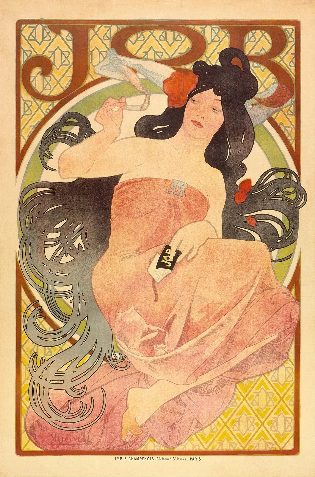 Job av Alphonse Mucha