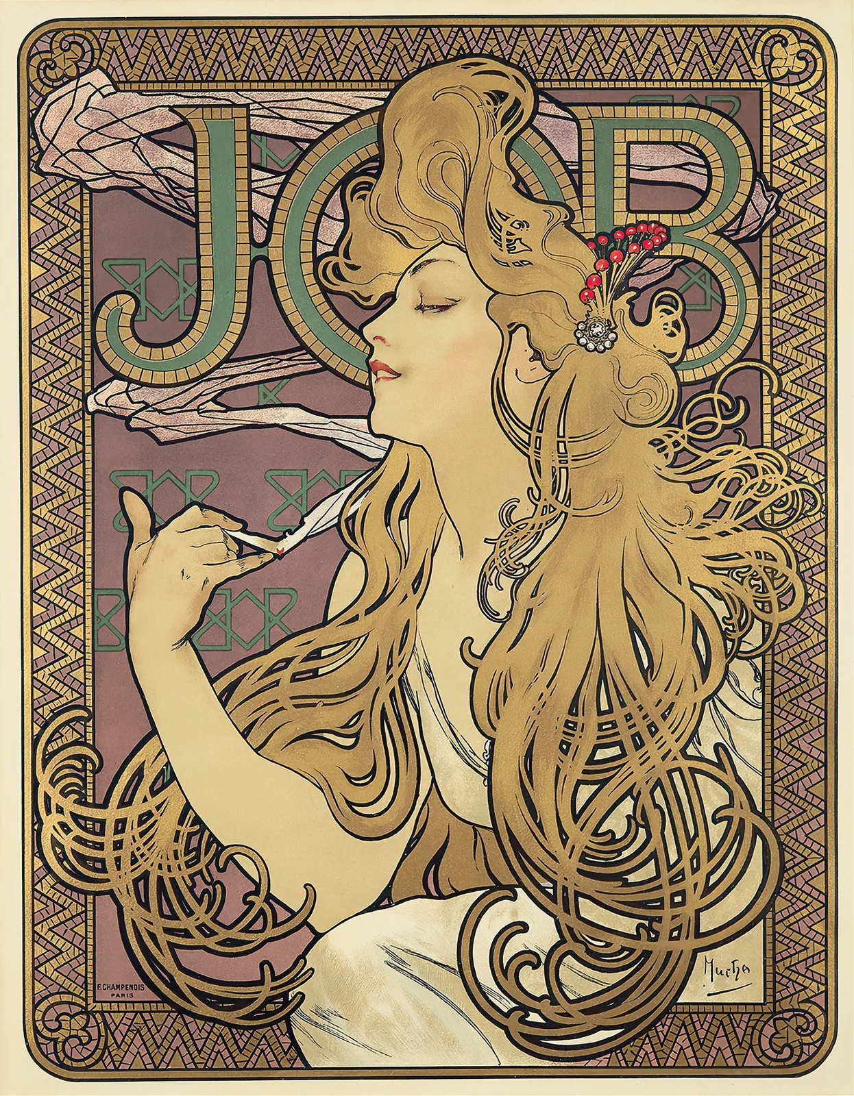 Job av Alphonse Mucha
