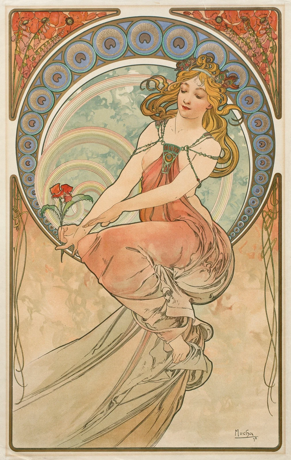 La Peinture (Painting) av Alphonse Mucha