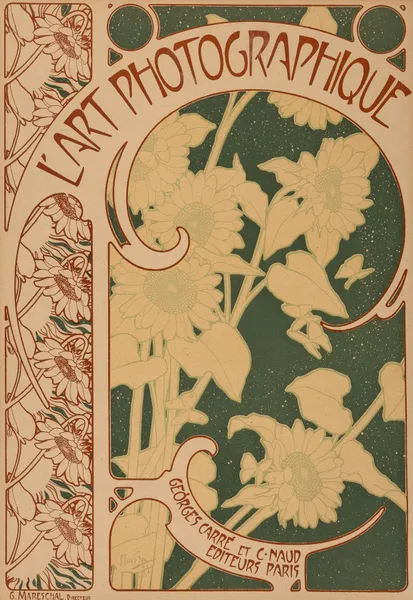 L’Art Photographique No. 10, L’Art Photographique cover av Alphonse Mucha
