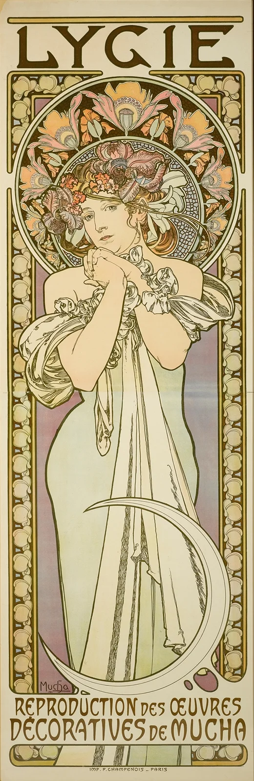 Lygie av Alphonse Mucha