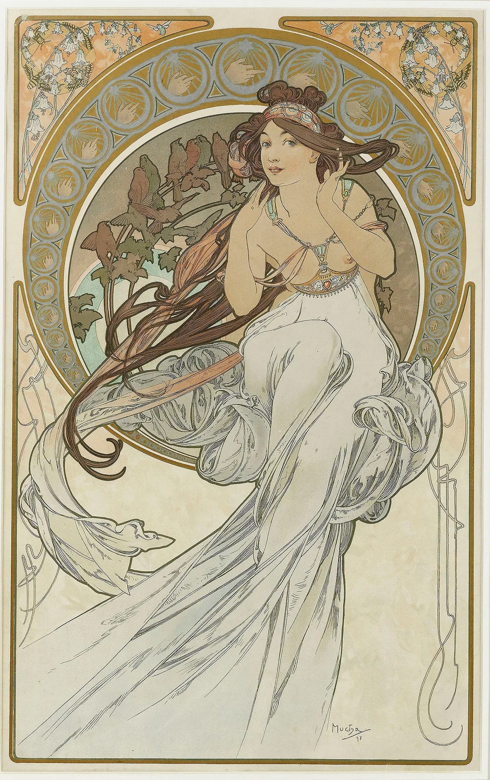 The Arts 1 av Alphonse Mucha