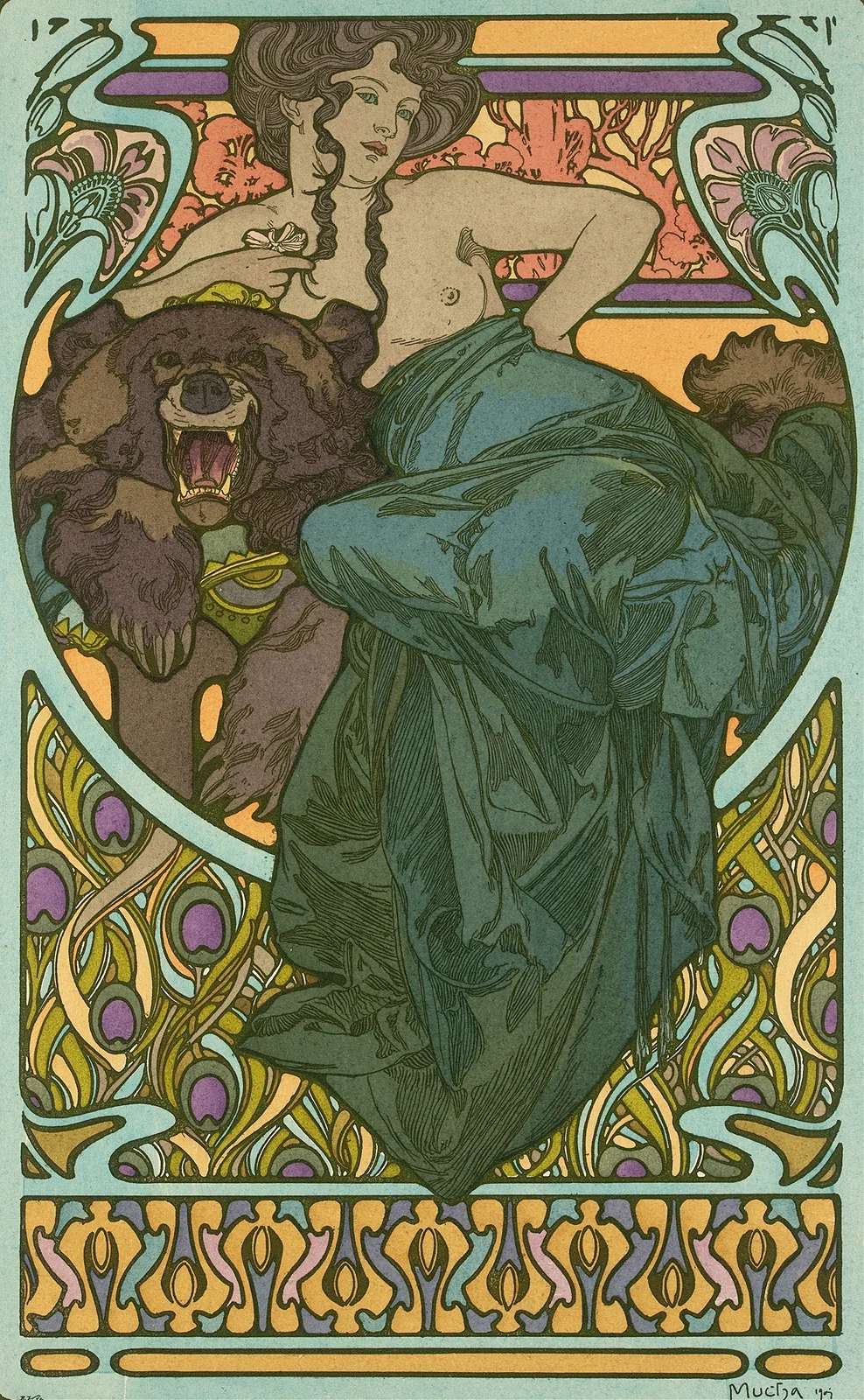 Untitled av Alphonse Mucha
