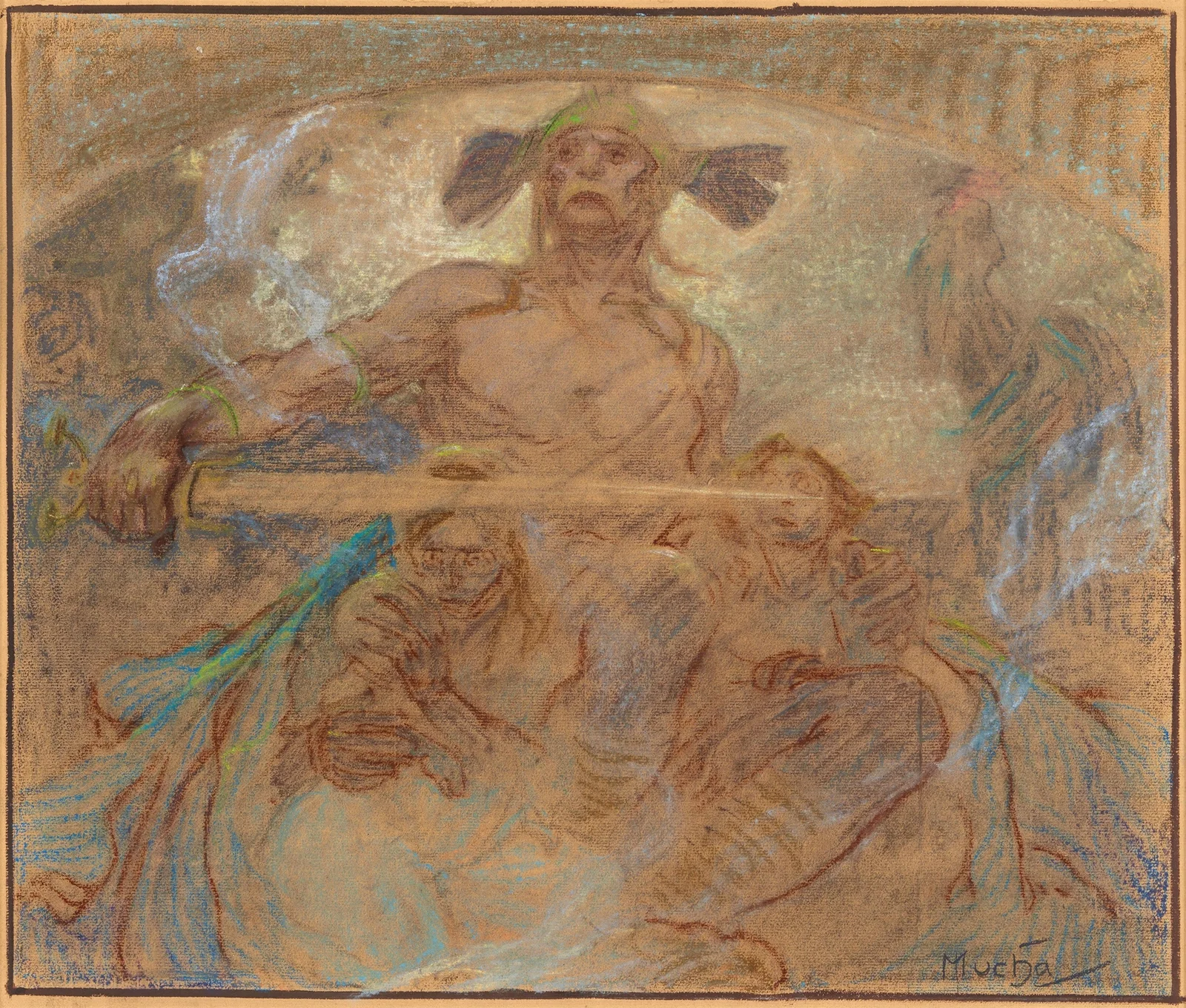 Warrior av Alphonse Mucha