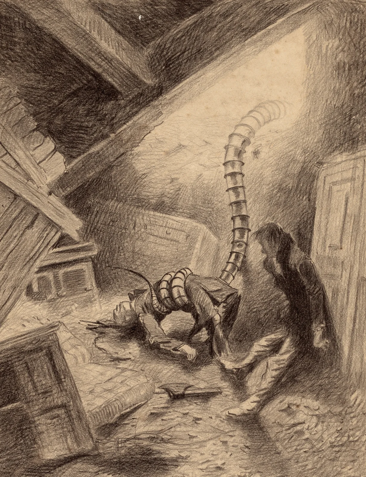 Handler Grabbing Human av Henrique Alvim Corrêa