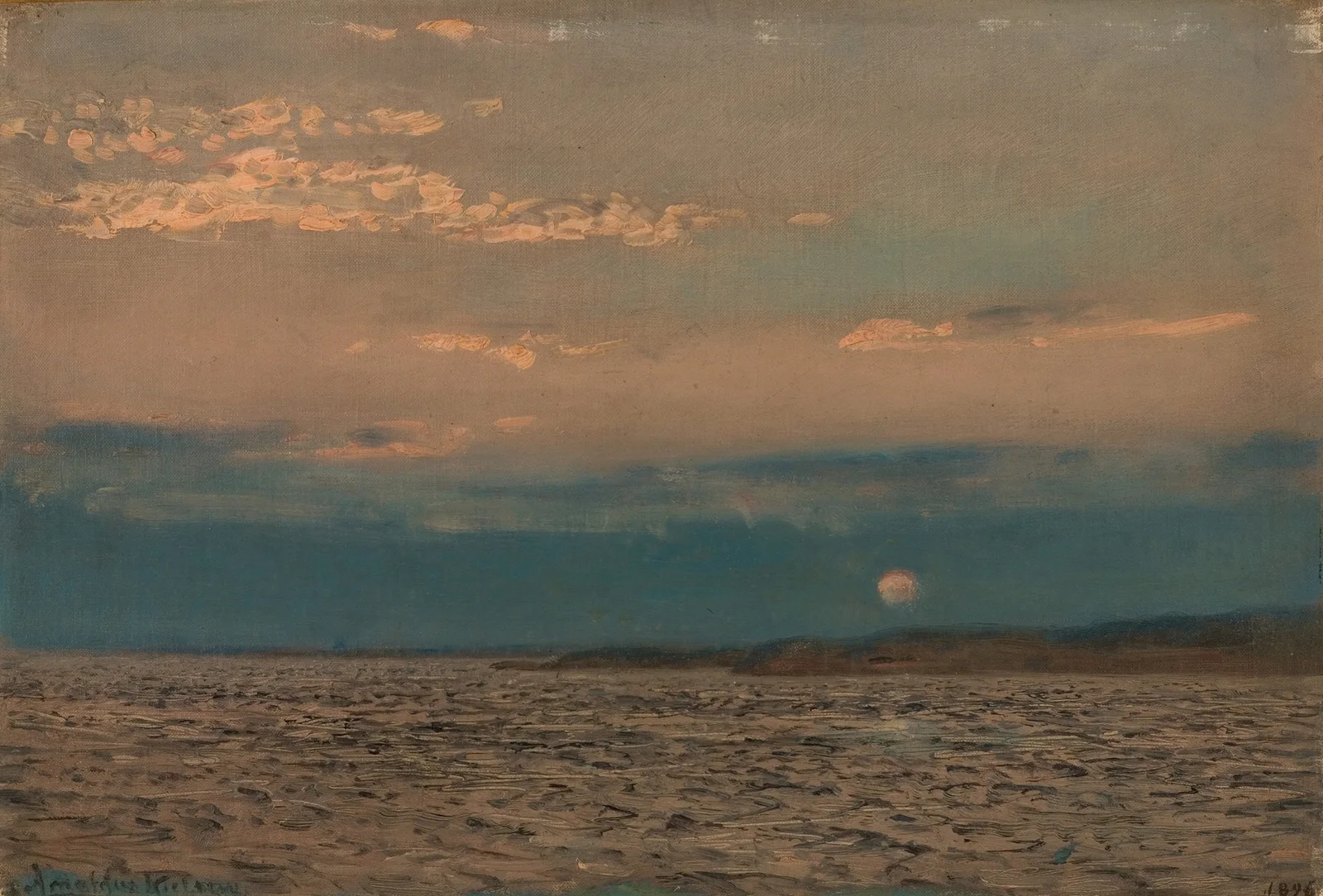 Aften, Hvaler av Amaldus Nielsen
