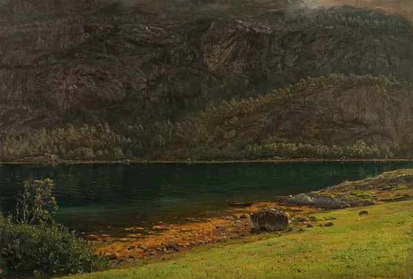 Fjellvegg,Terøen av Amaldus Nielsen