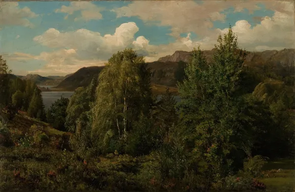 Fra Skogsfjord, Mandal av Amaldus Nielsen
