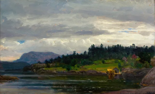 Gjermundshavn, Hardanger av Amaldus Nielsen