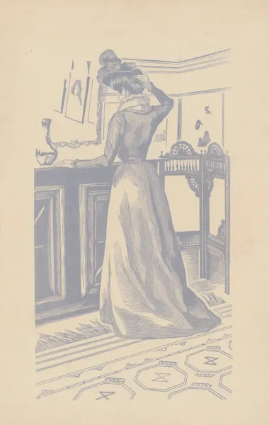 Anna ; Jeune femme se recoiffant (Mlle Marcolesco, belle-sœur de l’artiste), 1899 – nr 1 av Amédée Joyau