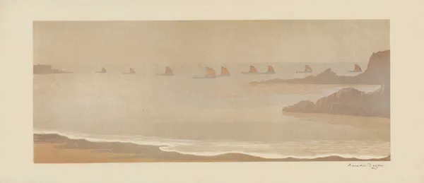 Rentrée des Sardiniers (Douarnenez, Finistère), 1898 – nr 2 av Amédée Joyau