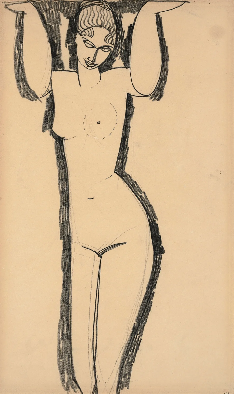 Cariatide av Amedeo Modigliani