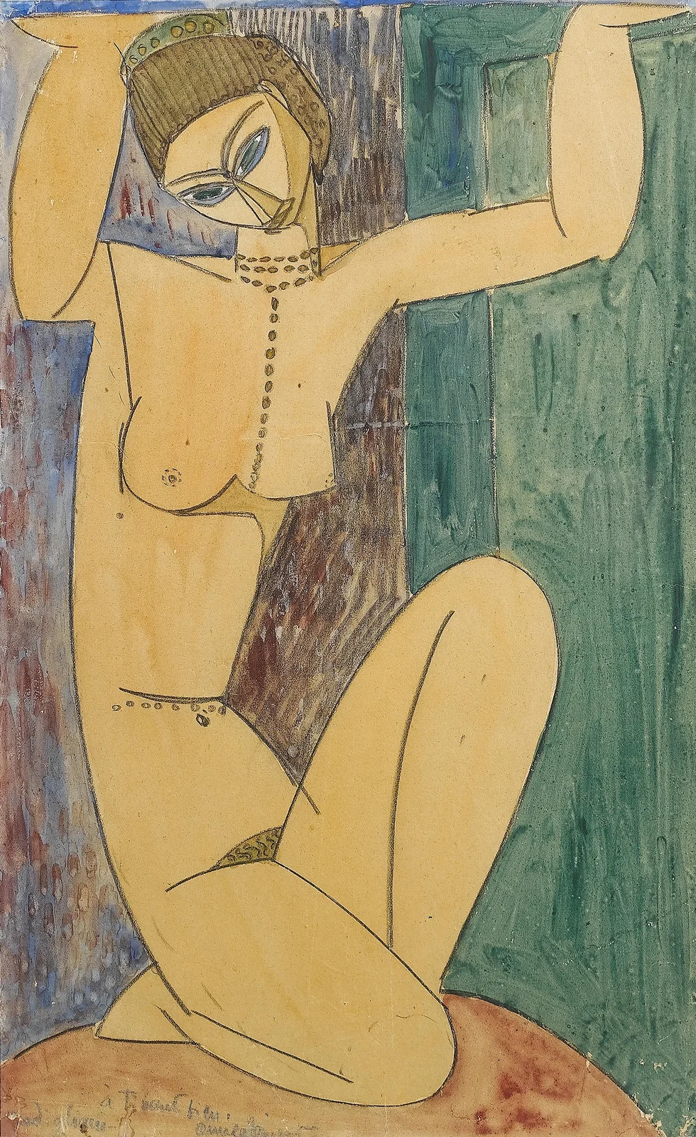 Cariatide av Amedeo Modigliani