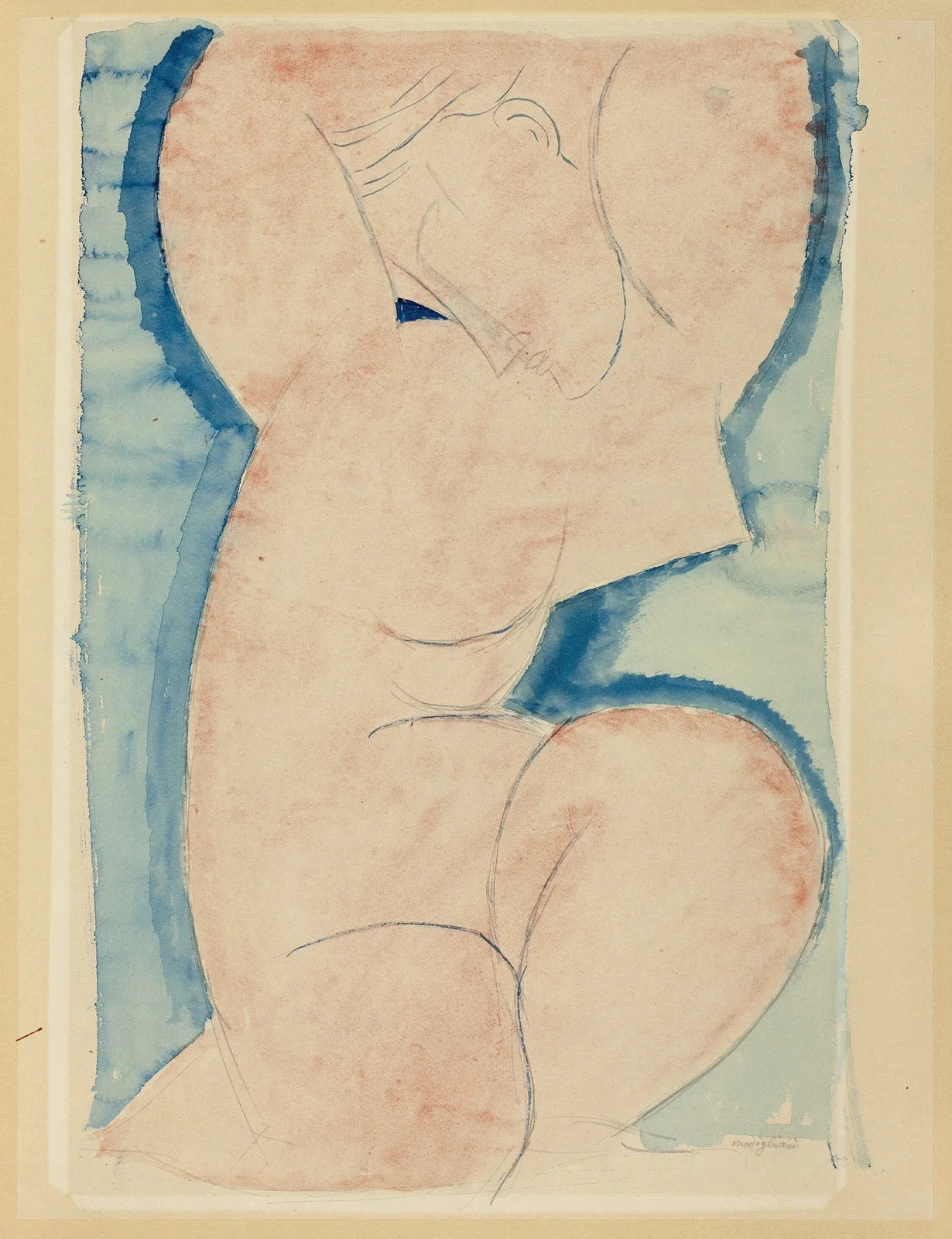 Caryatid av Amedeo Modigliani