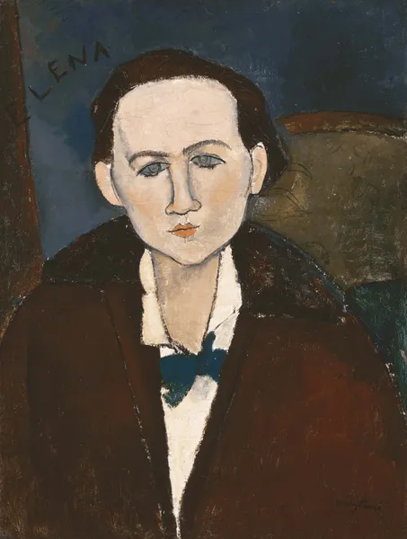 Elena Povolozky av Amedeo Modigliani
