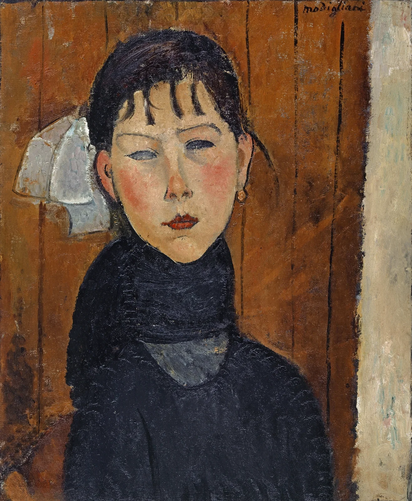 Marie (Marie, Daughter of the People) av Amedeo Modigliani