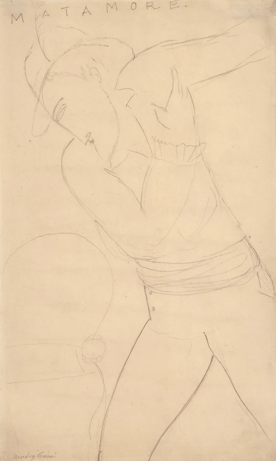 Matamore av Amedeo Modigliani