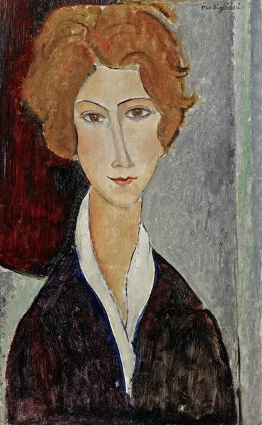 Portrait De Femme, 1917 av Amedeo Modigliani